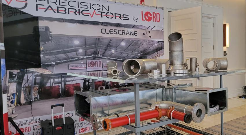 Precision Fabricators example display
