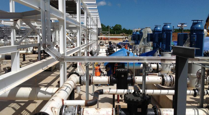 Industrial installation