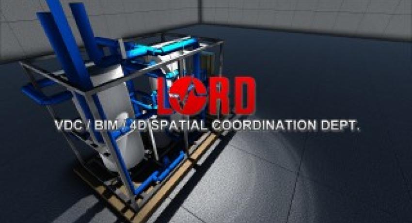 Banner with BIM equipment